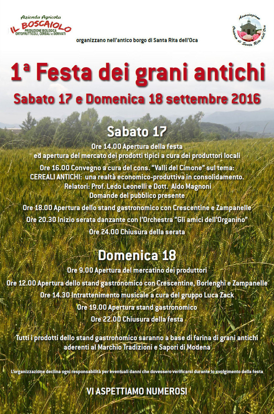 Festa dei Grani Antichi