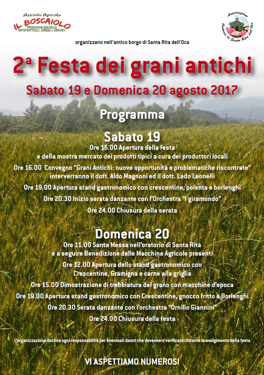 Festa dei Grani Antichi - seconda edizione