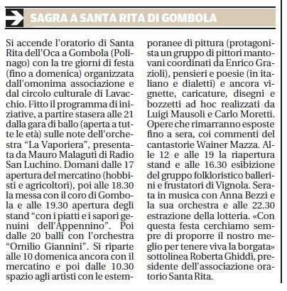 Gazzetta di Modena - 24 giugno 2016