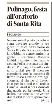 Parlano di noi sulla Gazzetta