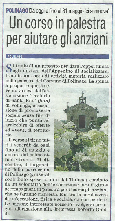 Progetto anziani