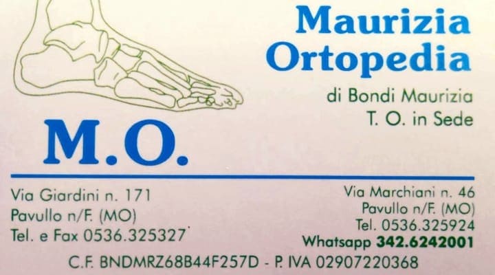 Maurizia ortopedia di Bondi Maurizia